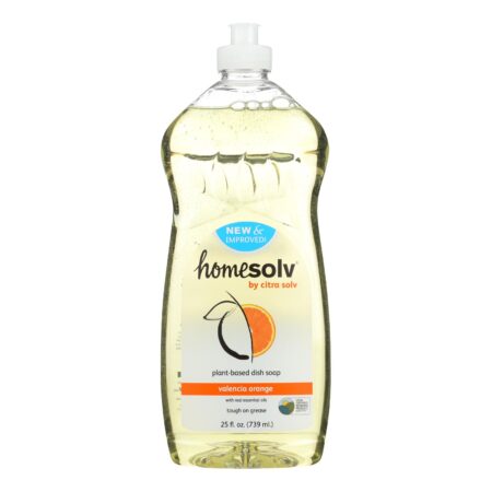 CitraSolv Homesolv CitraDish Natural Dish Soap - Valencia Orange - 25 oz