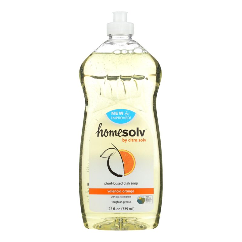 CitraSolv Homesolv CitraDish Natural Dish Soap - Valencia Orange - 25 oz