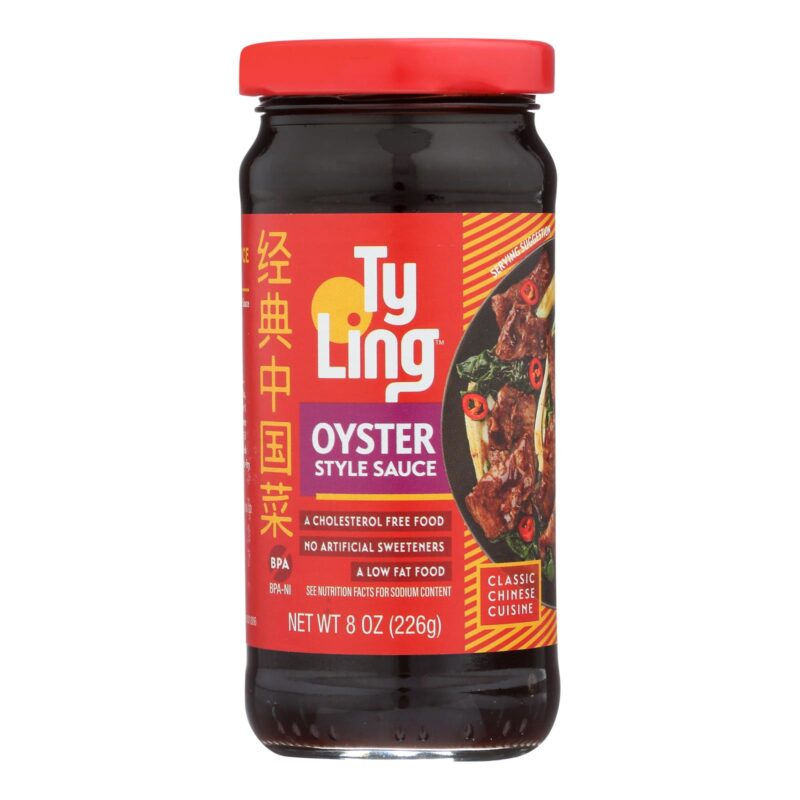 Ty Ling Oyster Sauce  - Case of 12 - 8 OZ