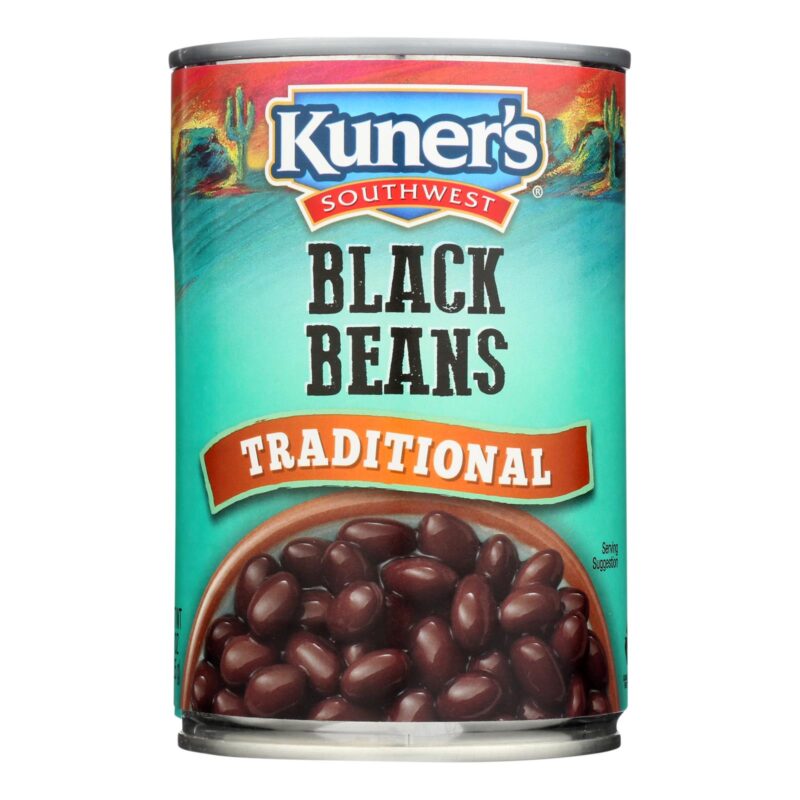Kuner Black Beans - Case of 12 - 15 oz.