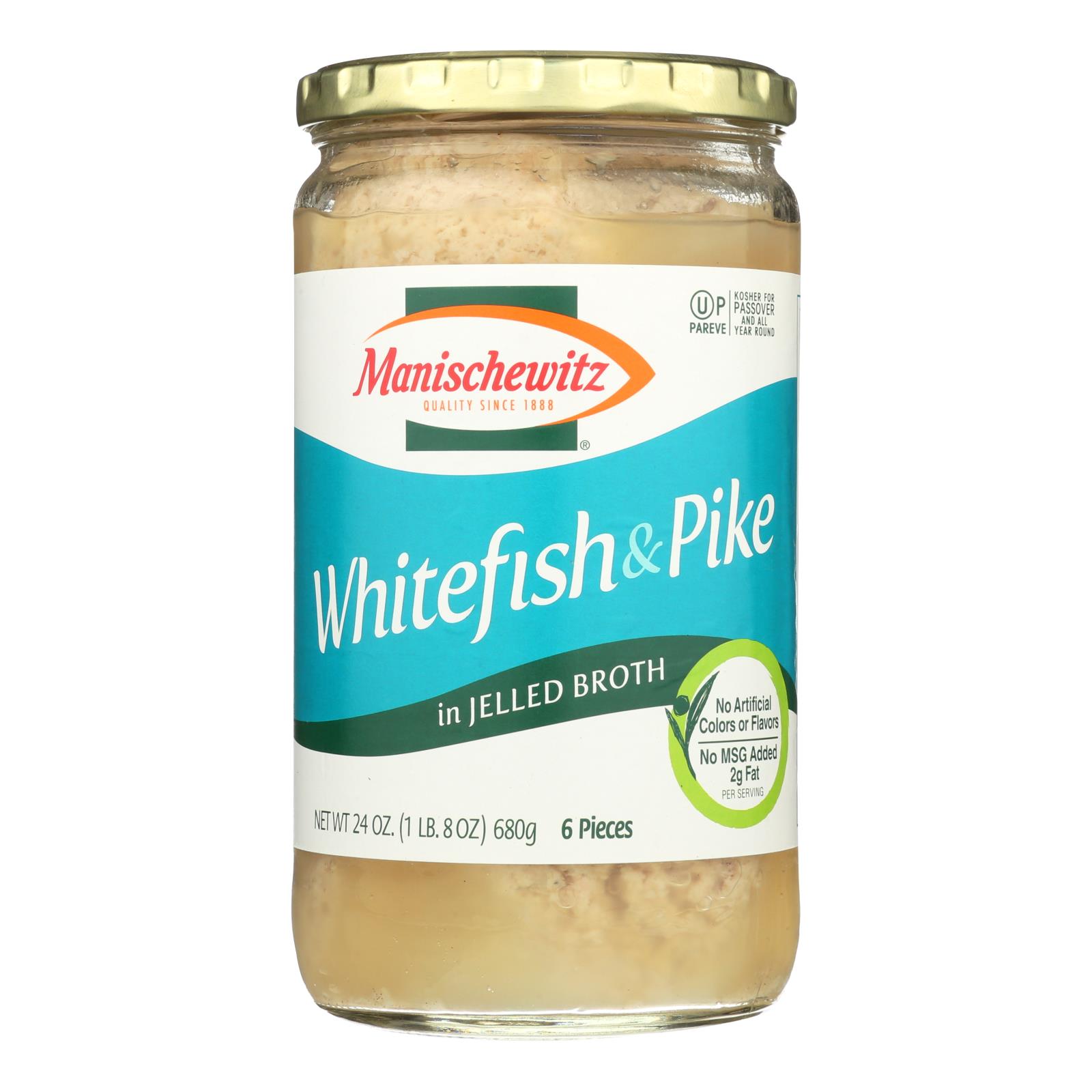 Manischewitz? Whitefish & Pike - Case of 12 - 24 OZ