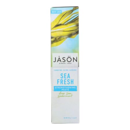 Jason Sea Fresh - All Natural Sea-Sourced Toothpaste Deep Sea Spearmint - 6 oz