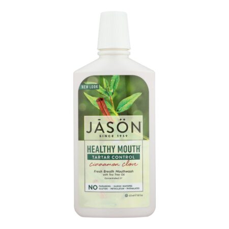 Jason Healthy Mouth Mouthwash Cinnamon Clove - 16 fl oz