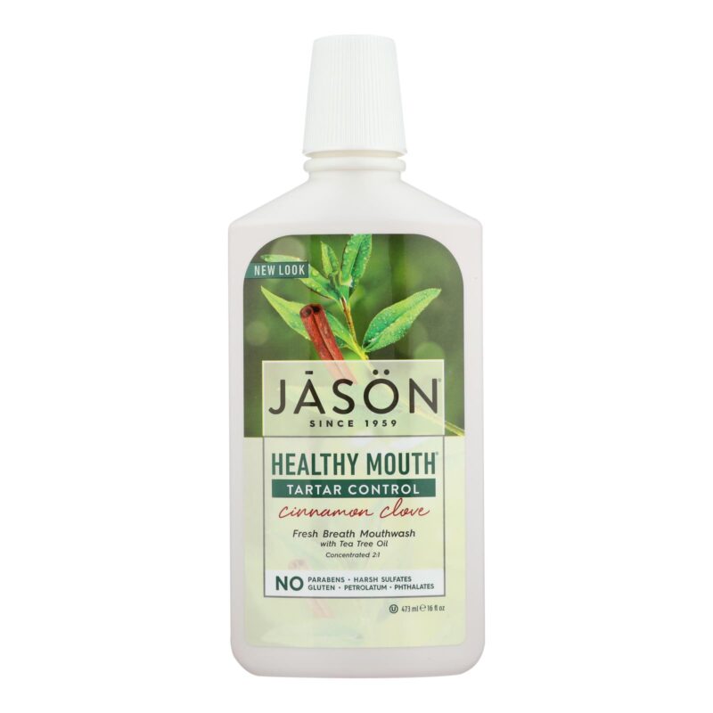 Jason Healthy Mouth Mouthwash Cinnamon Clove - 16 fl oz
