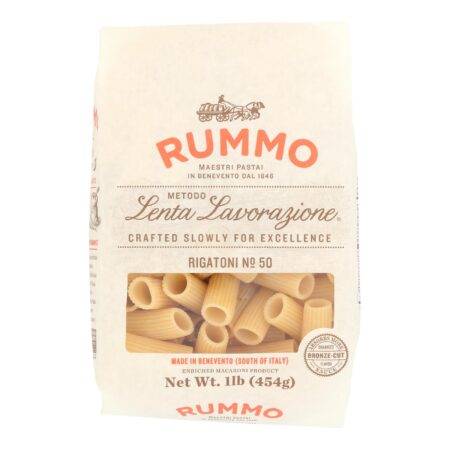 Rummo - Pasta Rigatoni - Case of 12-16 OZ