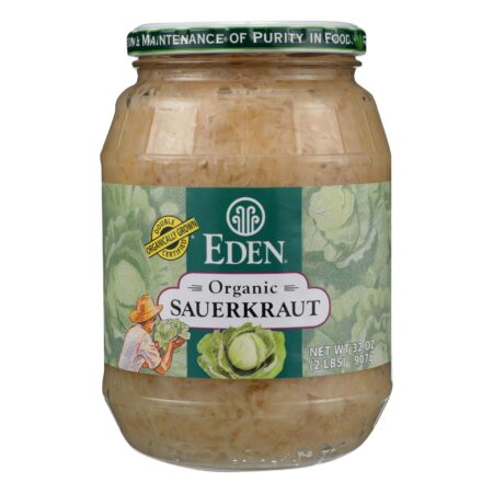 Eden Foods Organic Sauerkraut - Case of 12 - 32 OZ