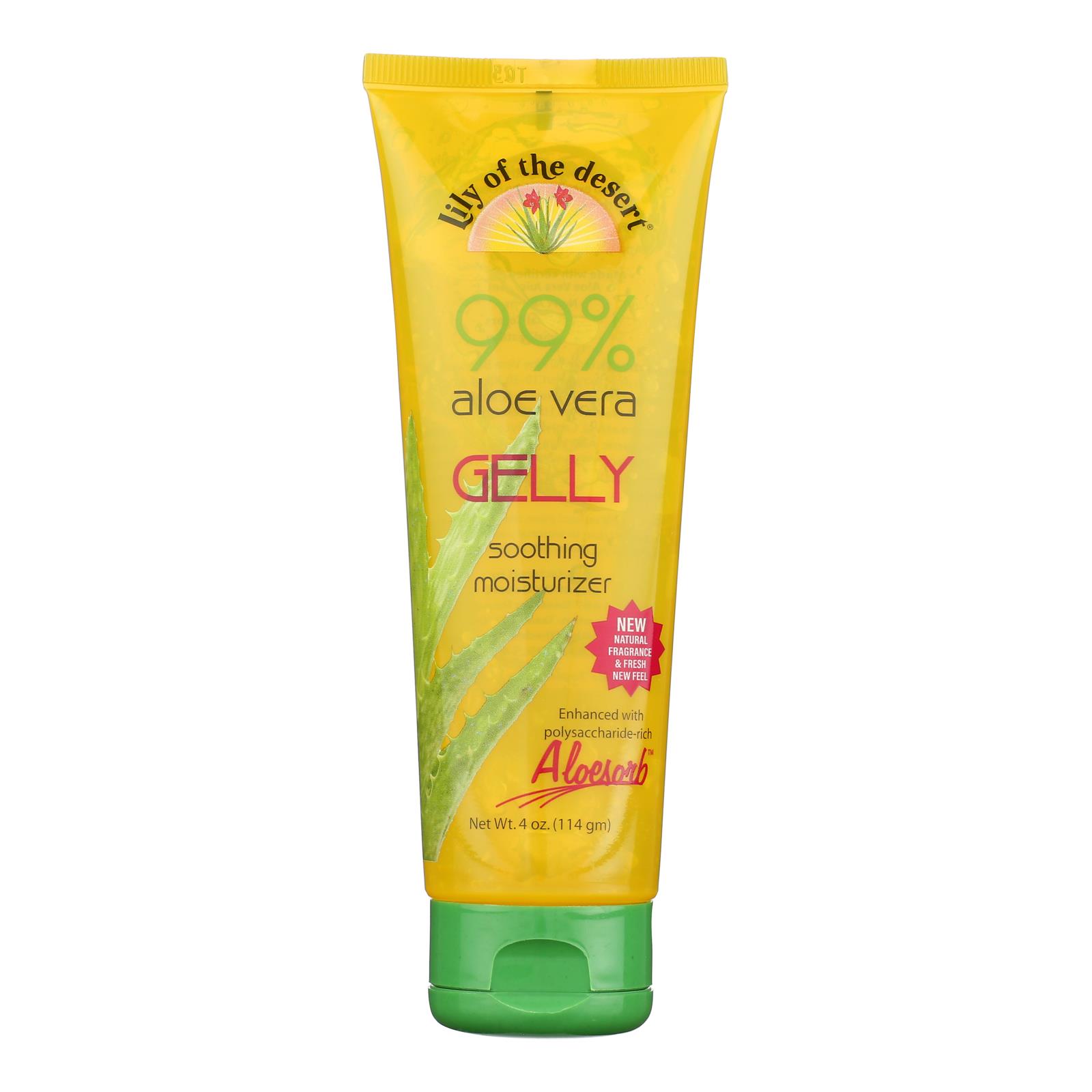 Lily of the Desert - Aloe Vera Gelly Soothing Moisturizer - 4 oz