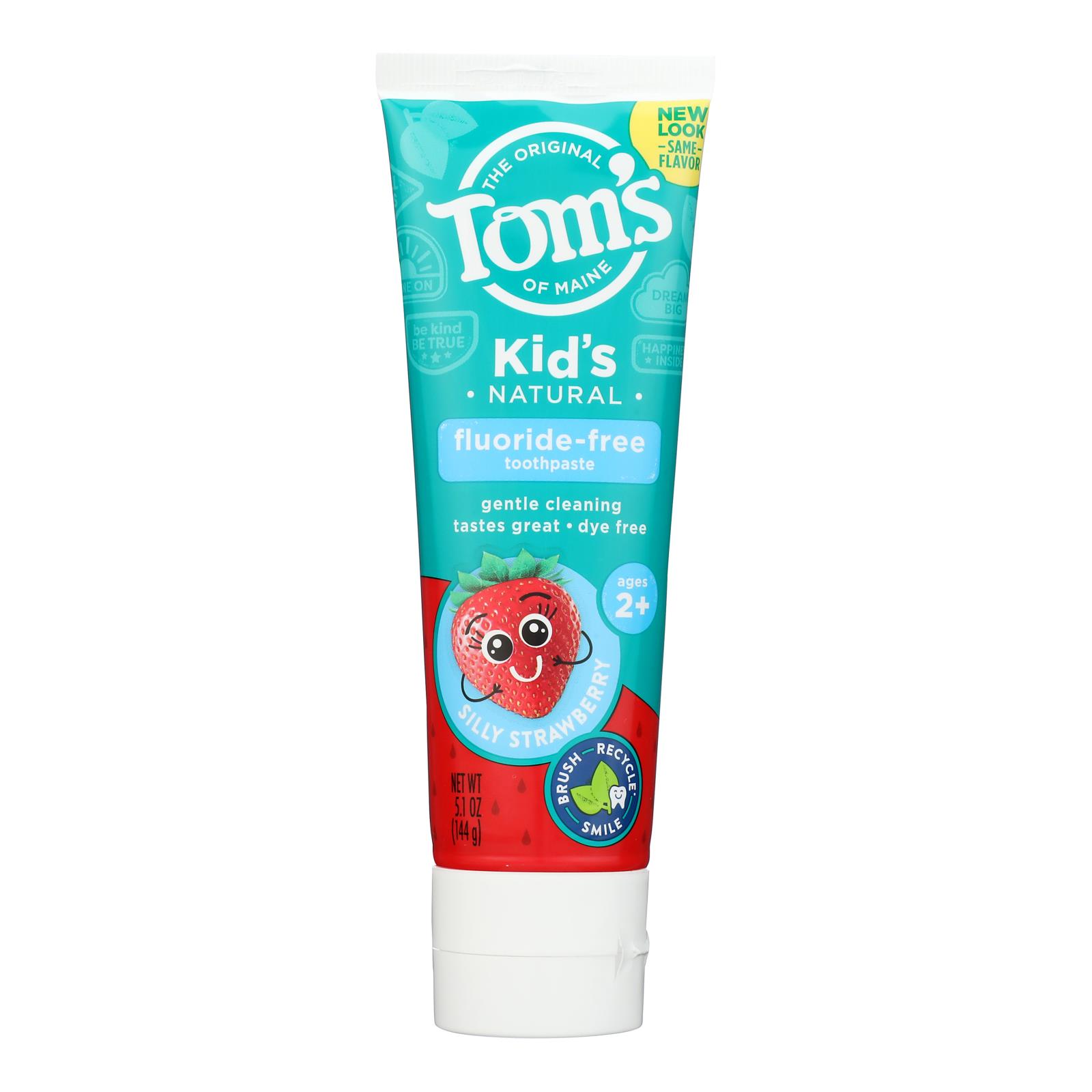 Tom's Of Maine - Tp Kids Silly Straw Ffree - Case of 6-5.1 OZ