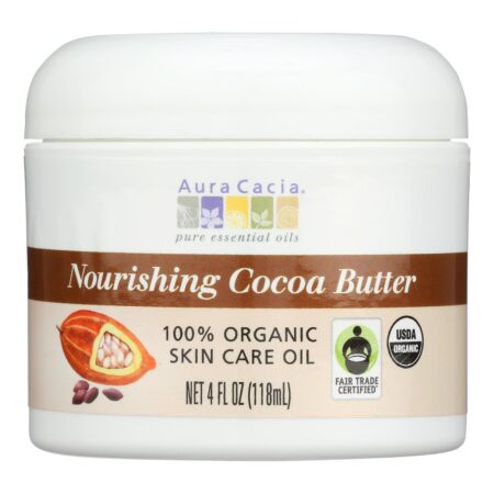Aura Cacia - Organic Cocoa Butter - 4 oz