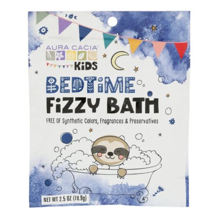 Aura Cacia - Fizzy Bath Kids Bedtime - Case of 6-2.5 OZ