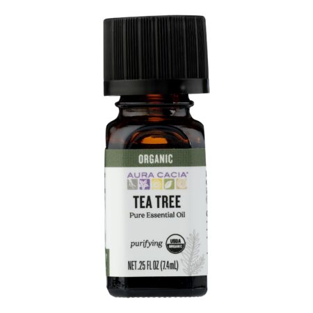 Aura Cacia - Organic Essential Oil - Tea Tree - .25 oz