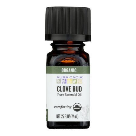 Aura Cacia - Organic Essential Oil - Clove Bud - .25 oz