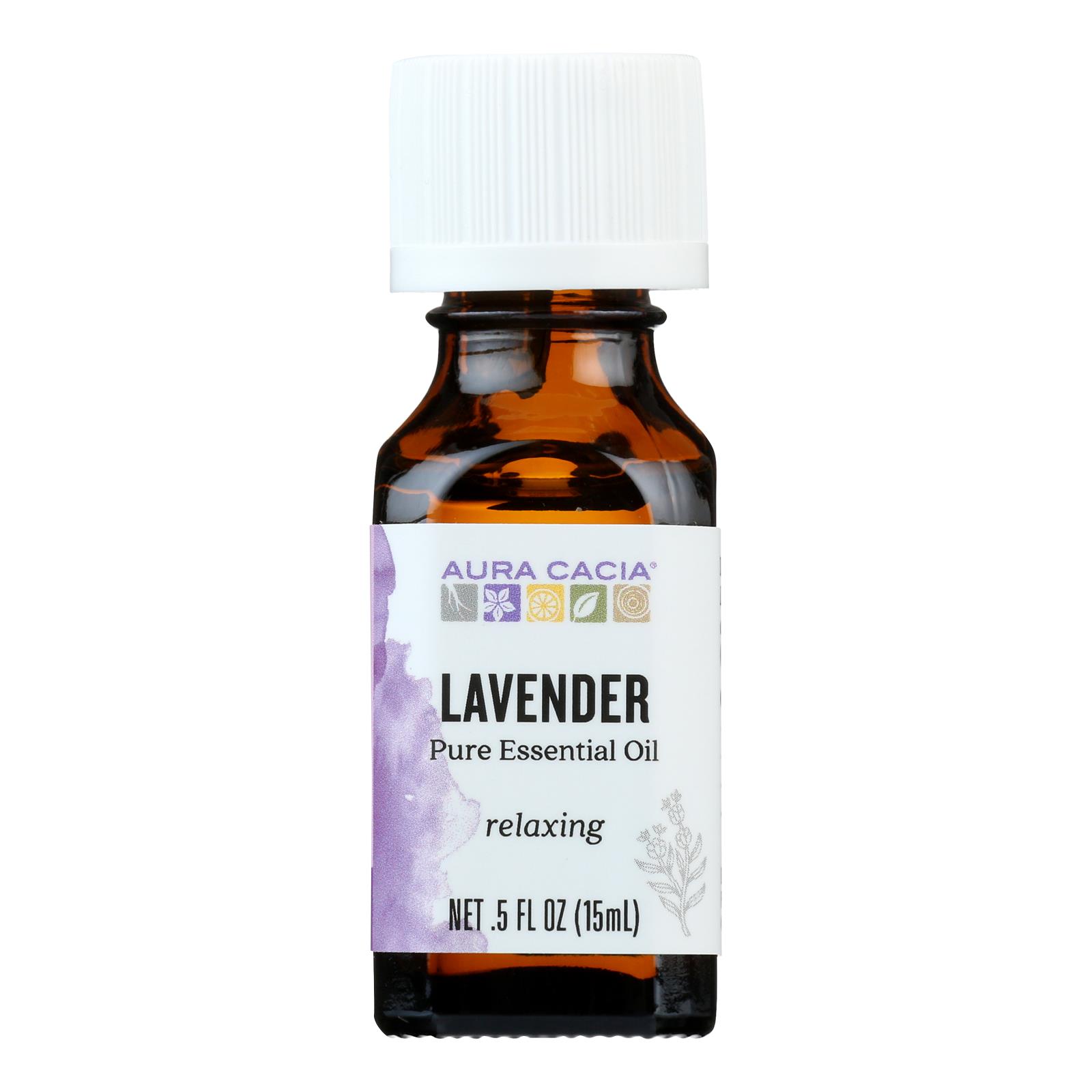 Aura Cacia - Pure Essential Oil Lavender - 0.5 fl oz