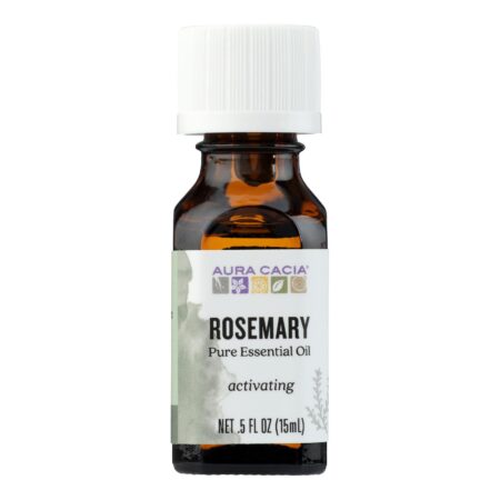 Aura Cacia - Pure Essential Oil Rosemary - 0.5 fl oz