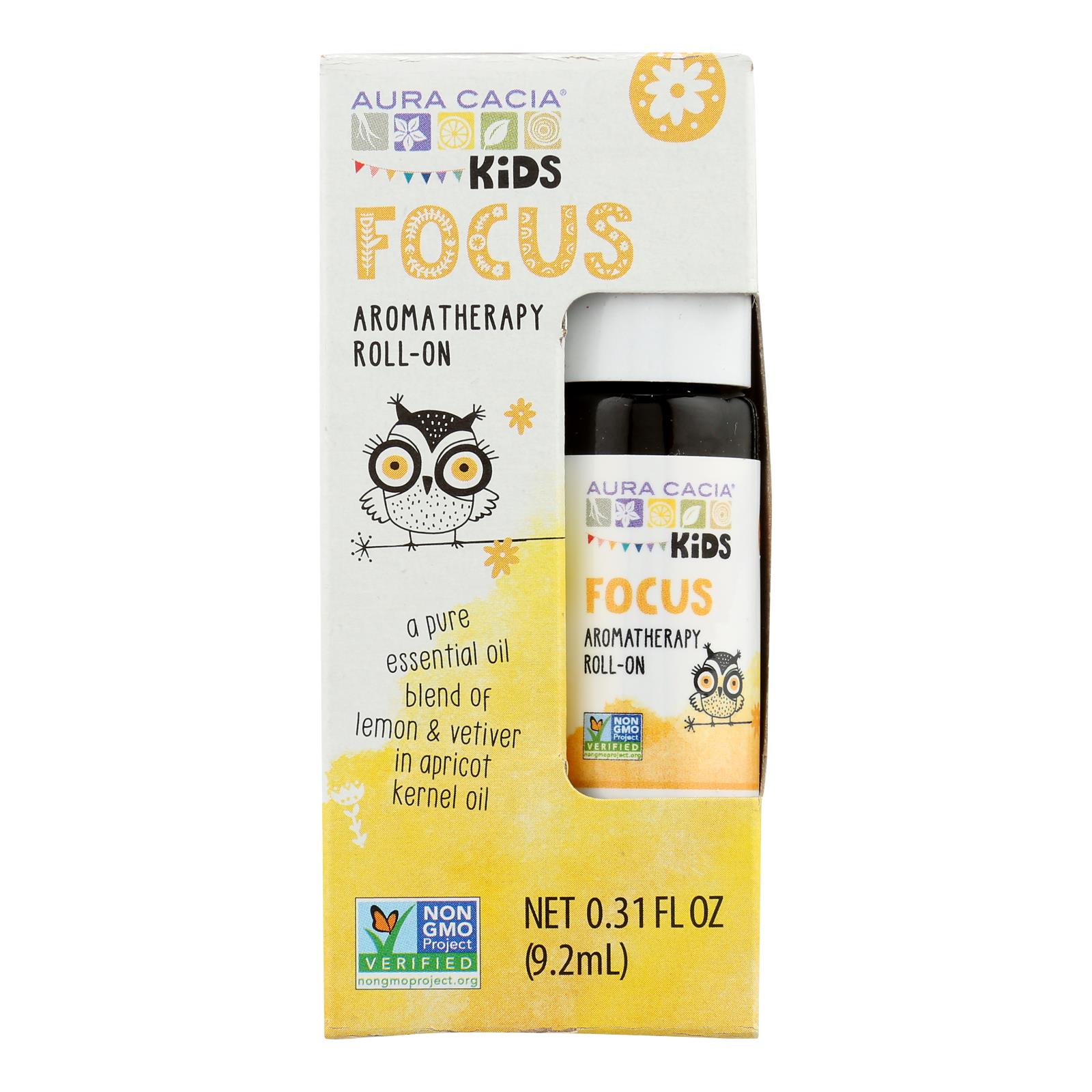 Aura Cacia - Essl Oil Kids Focus Rllon - 1 Each-.31 FZ