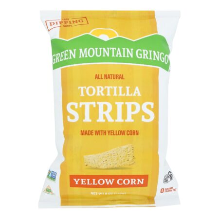 Green Mountain Gringo Tortilla Strips - Original - Case of 12 - 8 oz.