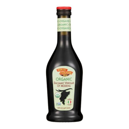 Monari Federzoni Balsamic Vinegar of Modena - Organic - Case of 6 - 17 Fl oz.