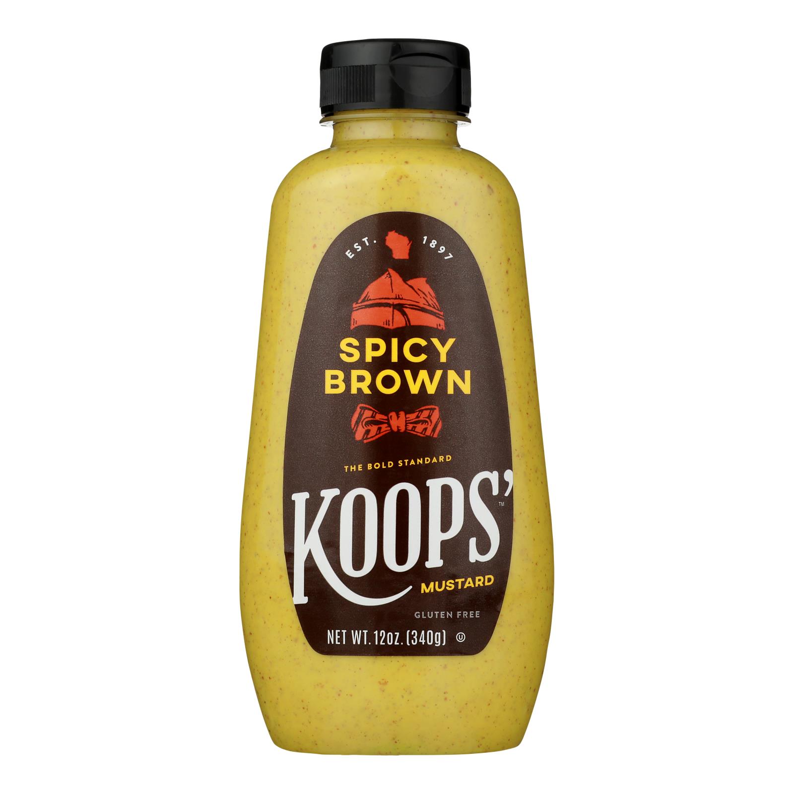 Koops' - Mustard Deli Style - Case of 12 - 12 OZ