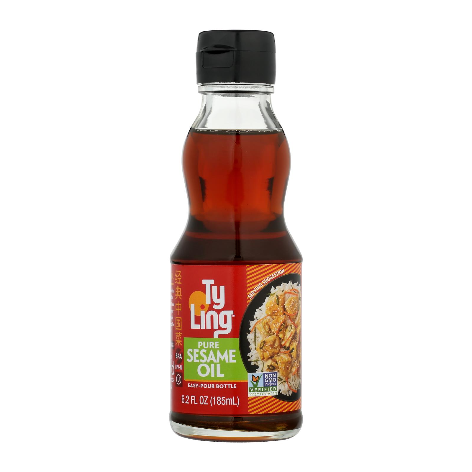 Ty Ling Oil - Sesame - Case of 12 - 6.2 fl oz
