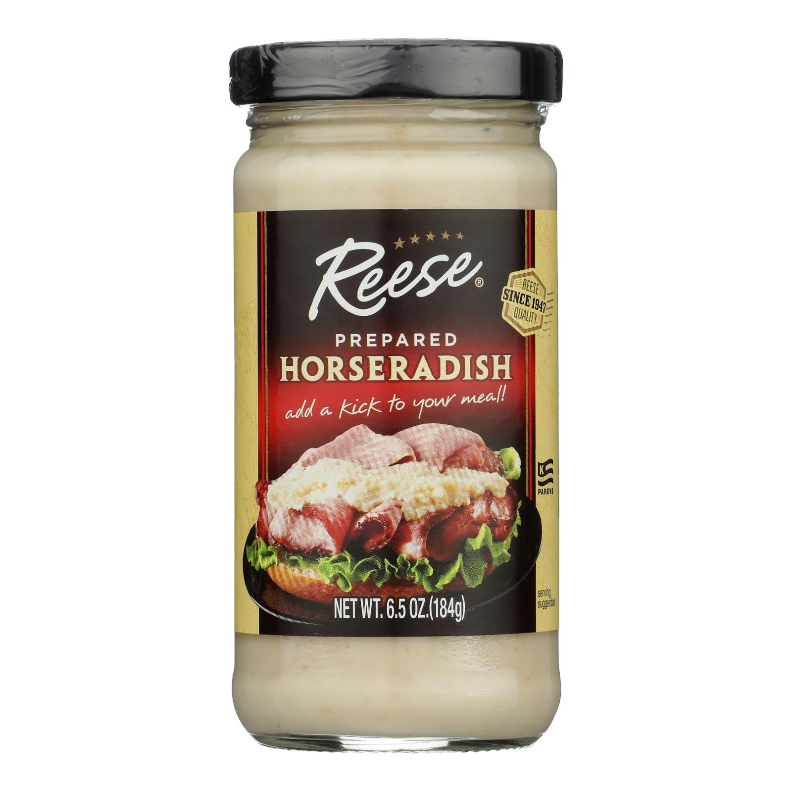 Reese Horseradish - Prepared - Case of 12 - 6.5 oz