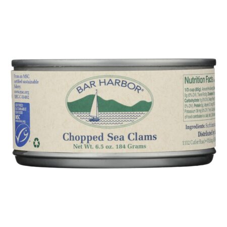 Bar Harbor - Chopped Clams - Case of 12 - 6.5 oz.
