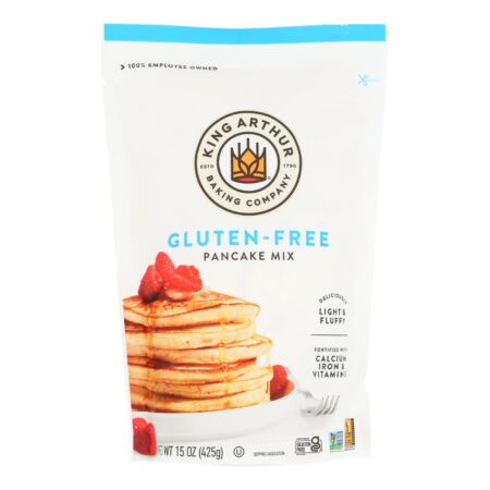 King Arthur Pancake Mix - Case of 6 - 15 oz.