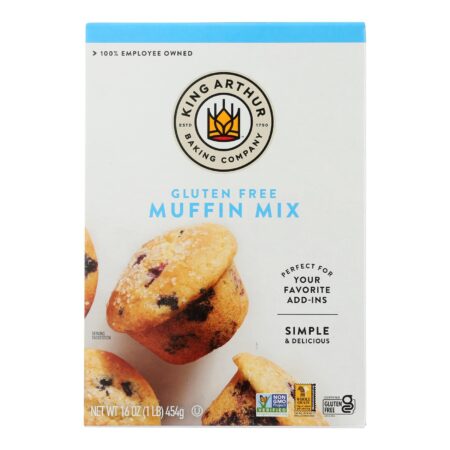 King Arthur Muffin Mix - Case of 6 - 16 oz.