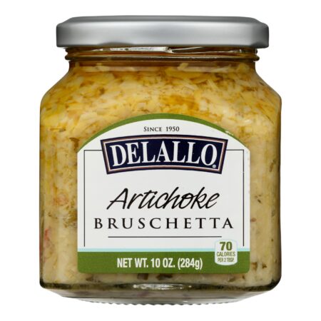 Delallo - Artichoke Bruschetta - Case of 6 - 10 oz.