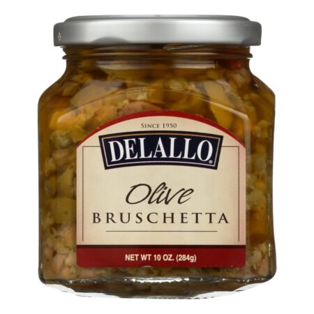 Delallo - Bruschetta - Olive - Case of 6 - 10 oz.