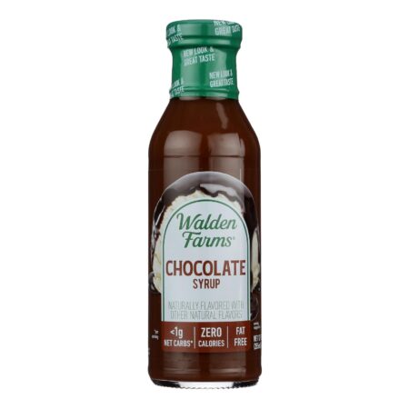 Walden Farms Syrup - Sugar Free Chocolate - Case of 6 - 12 fl oz