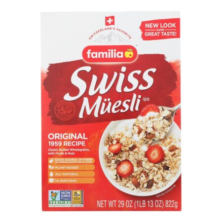 Familia - Muesli Swiss Original - Case of 6-29 OZ