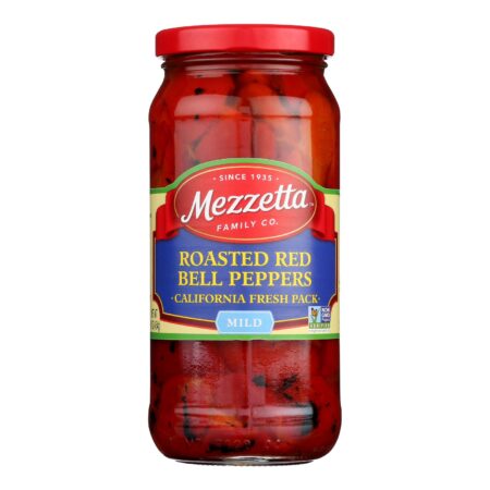 Mezzetta Roasted Bell Peppers - Case of 6 - 16 oz.
