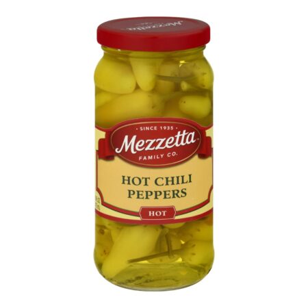 Mezzetta Hot Chili Peppers - Case of 6 - 16 oz.