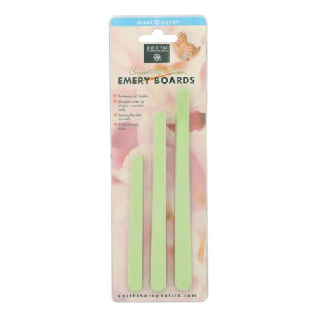 Earth Therapeutics Smooth and Shape Emery Boards - 15 Files