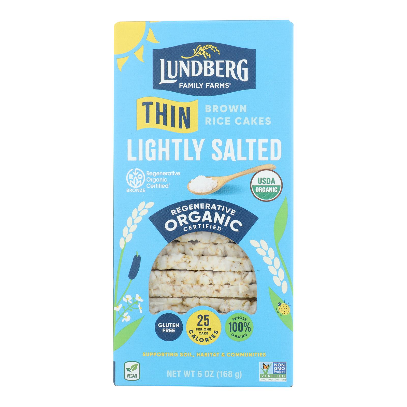 Lundberg Family Farms - Rice Ck Brn Ls Thn Stk - Case of 6-6 OZ
