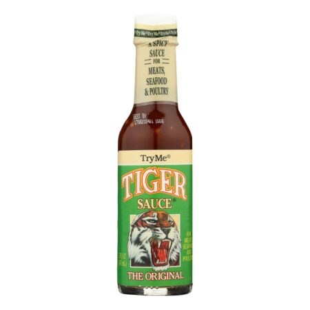 Try Me Tiger Sauce - Case of 6 - 5 Fl oz.