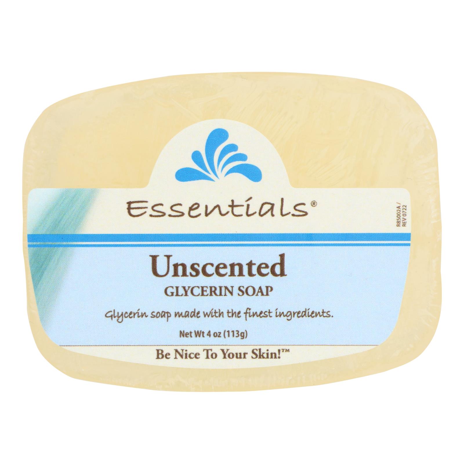Clearly Natural Glycerine Bar Soap Unscented - 4 oz
