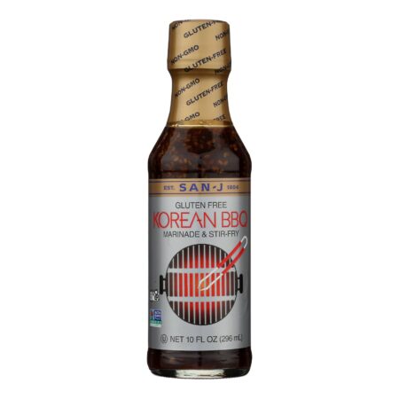 San-j - Sauce Korean BBQ Marinade - Case of 6 - 10 FZ