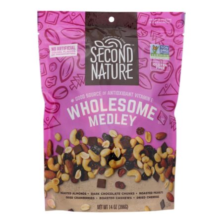 Second Nature - Nut Medley Wholesome - Case of 6-14 OZ