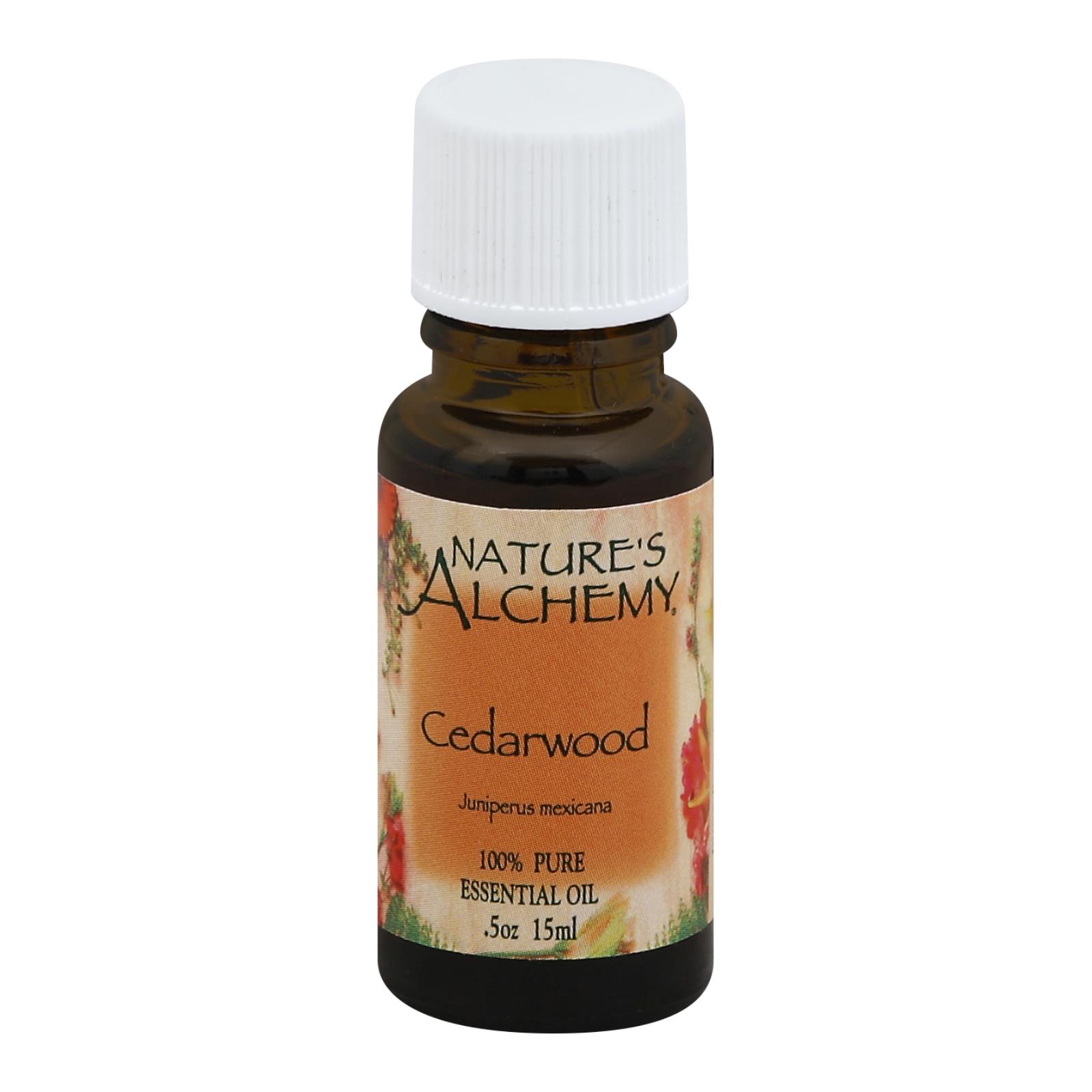 Nature's Alchemy 100% Pure Essential Oil Cedarwood - 0.5 fl oz