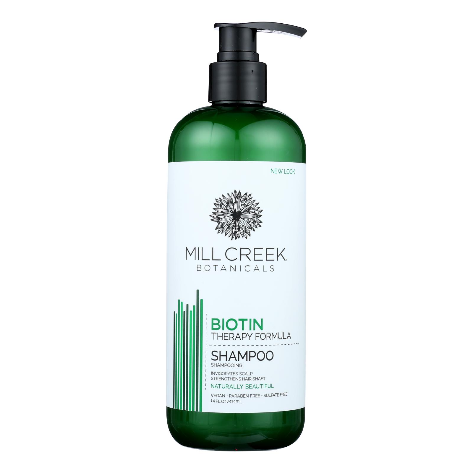 Mill Creek Botanicals Biotin Shampoo - 1 Each - 14 FZ