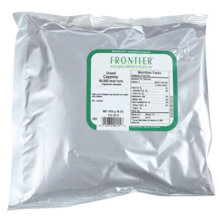 Frontier Herb Cayenne Chili Powder 90000 HU - Single Bulk Item - 1LB