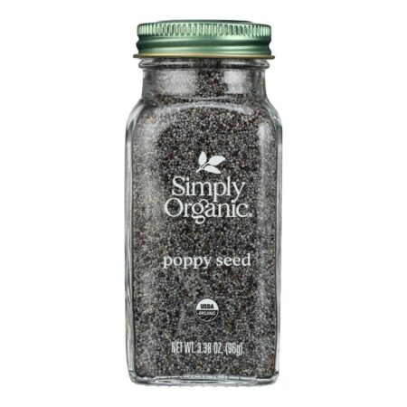 Simply Organic - Seasoning Poppy Seed - Case of 6-3.38 OZ