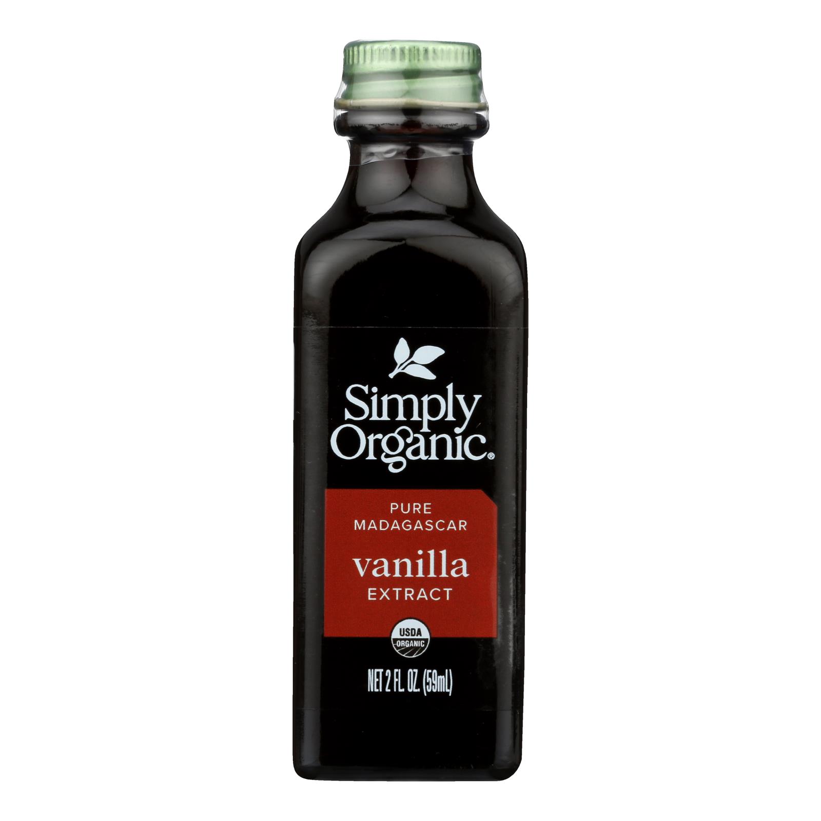 Simply Organic Vanilla Extract - Organic - 2 oz