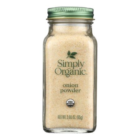 Simply Organic - Onion Powder Organic - Case of 6-3 ounces