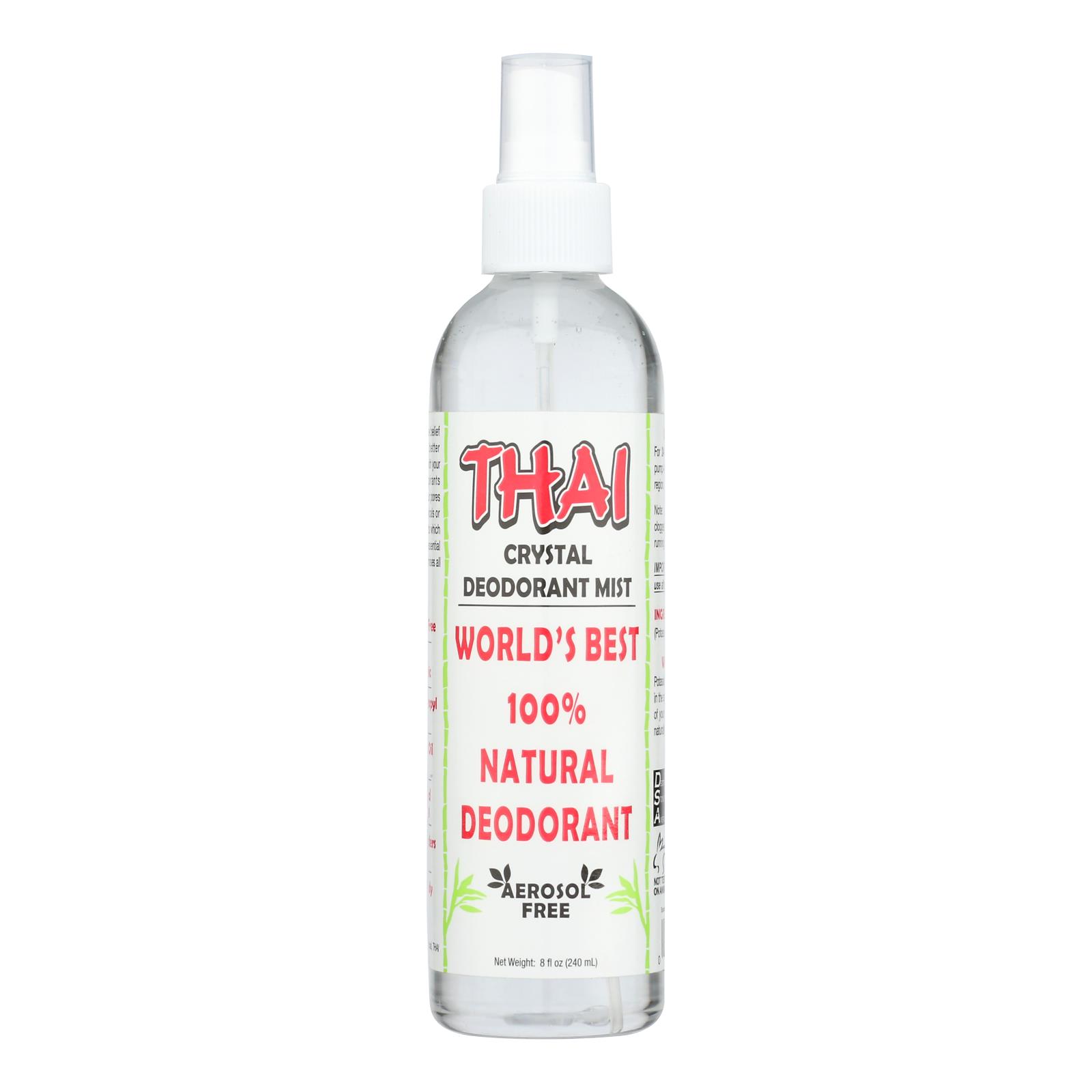 Thai Deodorant Stone Thai Crystal Mist Deodorant Pump - 8 fl oz