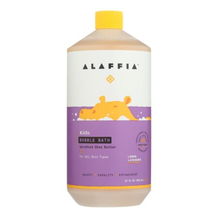 Alaffia - Everyday Bubble Bath - Lemon Lavender - 32 fl oz.