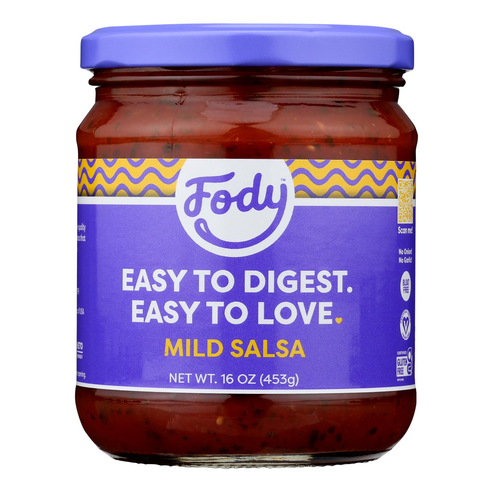 Fody Food Company Salsa - Case of 6 - 16 OZ