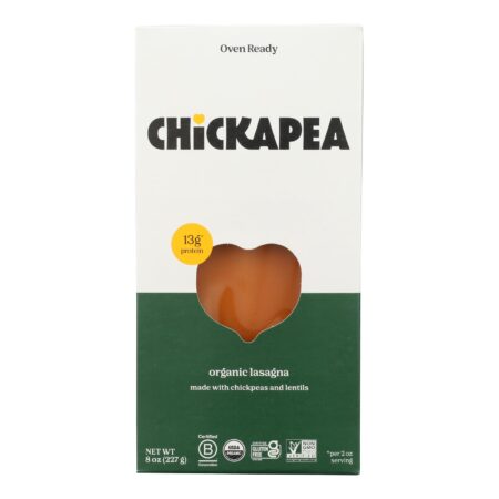 Chickapea Pasta - Pasta Lasagne - Case of 6-8 OZ