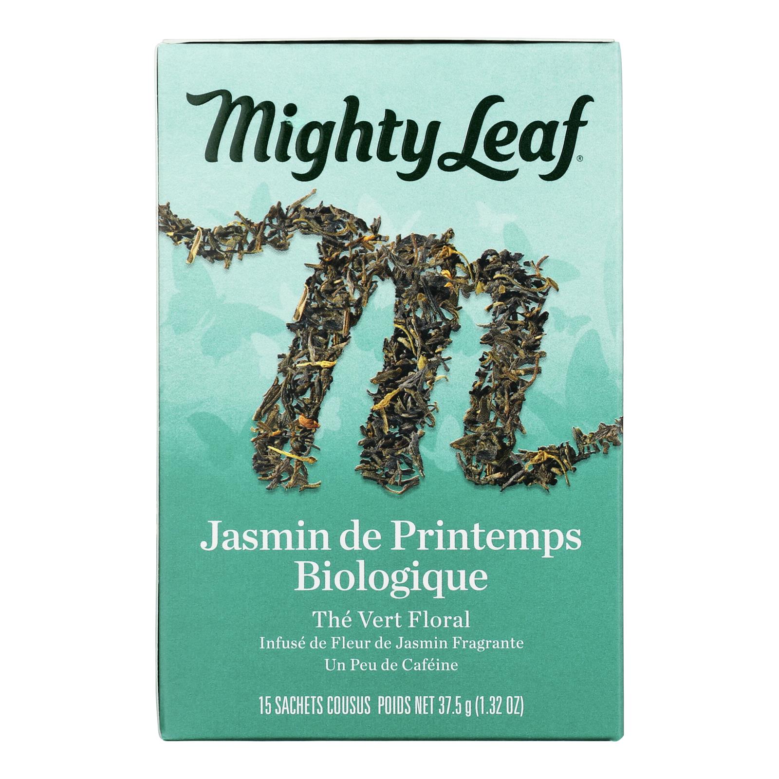 Mighty Leaf Tea - Tea Sprng Jsmine Stch - Case of 6 - 15 BAG